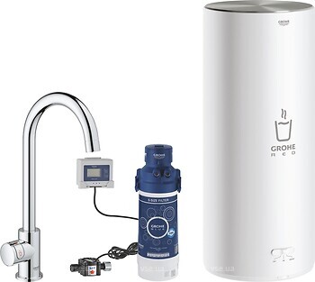 Фото Grohe Red Mono 30080001 + бойлер combi (7 літрів)