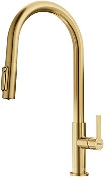 Фото Franke Maris Slim J Pull Down PVD gold (120.0736.601)