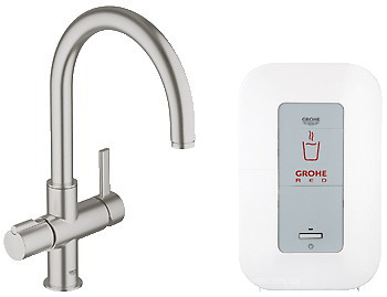 Фото Grohe Red Duo 30083DC0 + бойлер single (4 літра)