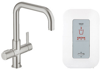 Фото Grohe Red Duo 30145DC0 + бойлер single (4 литра)