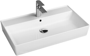 Фото Quarter Bath Cross Line 80x45 белый (70CL23080.00.1.3.01)