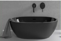 Фото Istone Moira 55x40 Black (WD38388BL)