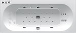 Фото Ravak City Slim 180x80 Duo Ultra Plus хром (GMSR1686)