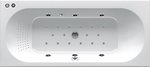 Фото Ravak City Slim 180x80 Thai Spa Ultra хром (GMSR1682)
