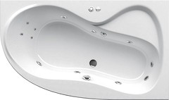 Фото Ravak Rosa 95 160x95 Relax Pro хром (GMSR1338)