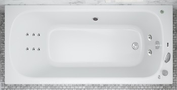 Фото WGT Rialto Orta 170x70 Hydro Line (RLTORT170HLPGW)
