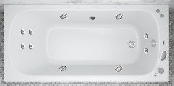Фото WGT Rialto Orta 170x70 Hydro Line Due Meno (RLTORT170HLDMPGW)