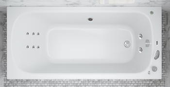 Фото WGT Rialto Orta 180x80 Hydro Line (RLTORT180HLPAW)