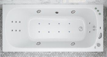 Фото WGT Rialto Orta 180x80 Hydro Uno Meno&Aero Line (RLTORT180HUMARLPWW)