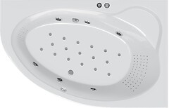 Фото Ravak Asymmetric II 150x100 Thai Spa Ultra хром (GMSR0901)