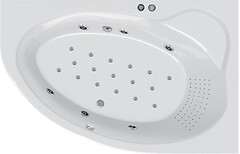 Фото Ravak Asymmetric II 160x105 Thai Spa Ultra хром (GMSR0949)