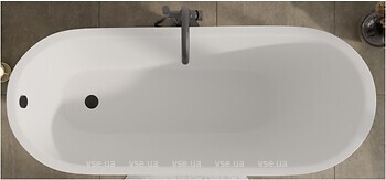 Фото Besco Olaya Glam 160x68 ніжки чорні (WAO-160-GZB)