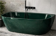 Фото WGT Water Stone Dea Wall 163x82 зелений