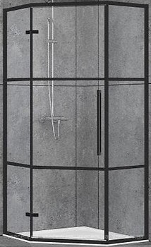Фото Dusel DL197HBP Black Matt Paint 100x190