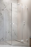 Фото Radaway Essenza Pro White KDD 100x100 (10096100-04-01L+10096100-04-01R)