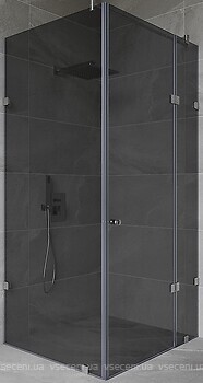 Фото S-Mix душова кабіна 130x80 графіт (90-3-800-1300-G)