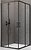 Фото Radaway Premium Pro Black KDD Transparent 90x90 (1017090-54-01L+1017090-54-01R)