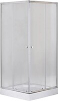 Фото Mixxus Cubic SCT01-90x90x195-FB Chrome