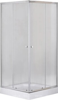 Фото Mixxus Cubic SCT01-90x90x195-FB Chrome