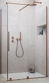 Фото Radaway Furo Brushed Copper KDJ 120x90 (10104622-93-01R+10110580-01-01+10113090-01-01)
