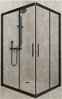 Фото Aquanil Unimar 120x100 Black/Clear