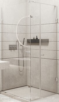 Фото Weston WK2 120x90 хром/прозрачная