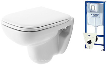 Фото Duravit D-Code 221109 + Grohe Rapid SL 38775000