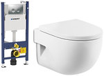 Фото Roca Meridian Compacto A34H248000 + Geberit Duofix 458.121.21.1