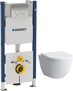 Фото Laufen Pro Rimless 861957 + Geberit Duofix 458.161.21.1