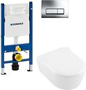 Фото Villeroy & Boch Avento DirectFlush 5656RS01 + Geberit Duofix 458.178.21.1