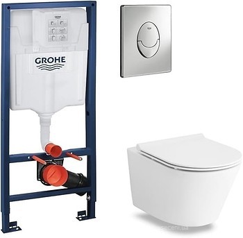 Фото Volle Nemo Rimless 13-17-316 + Grohe Rapid SL 38721001