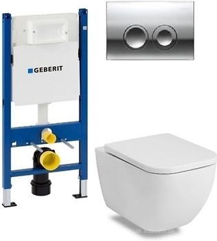 Фото Volle Orlando Rimless 13-35-373 + Geberit Duofix 458.161.21.1