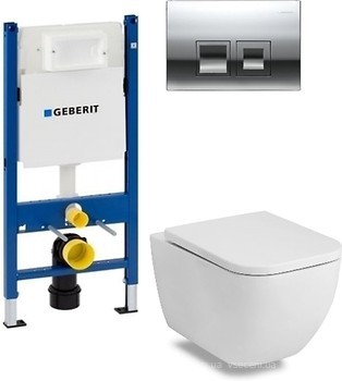 Фото Volle Orlando Rimless 13-35-373 + Geberit Duofix 458.168.21.1