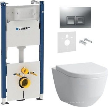 Фото Laufen Pro Rimless 861957 + Geberit Duofix 458.168.46.1