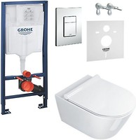 Фото Catalano Zero 55 Sospeso 1VS55N00 Bianco + Grohe Rapid SL 38772001