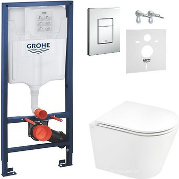 Фото Q-tap Scorpio QT1433053ERW + Grohe Rapid SL 38772001