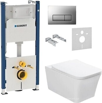 Фото Asignatura Simple Line 37802805 + Geberit Duofix 458.178.46.1