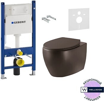 Фото Devit Acqua 3020155B + Geberit Duofix 458.126.00.1