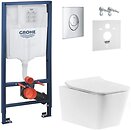 Фото Devit Linea 3040120 + Grohe Rapid SL 38721001
