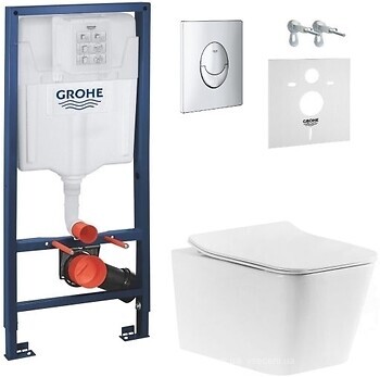 Фото Devit Linea 3040120 + Grohe Rapid SL 38721001