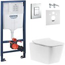 Фото Devit Linea 3040120 + Grohe Rapid SL 38772001