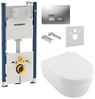 Фото Villeroy & Boch Vento 5656HR01 + Geberit Duofix 458.168.46.1