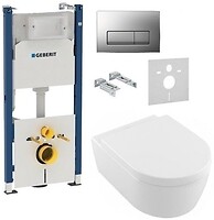 Фото Villeroy & Boch Vento 5656HR01 + Geberit Duofix 458.178.46.1