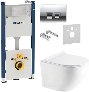 Фото Koller Pool Round RN-0490-RW + Geberit Duofix 458.168.21.1