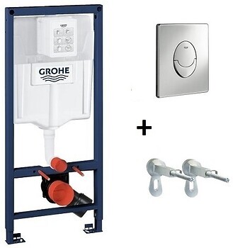 Фото Geberit Selnova Rimfree 501.750.00.1 + Grohe Rapid SL 38721001