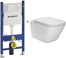 Фото Geberit Duofix A34H470000 + Roca Gap Rimless 458.126.00.1