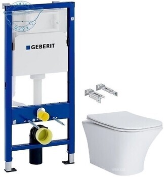 Фото Q-tap Presto QT24332615EW + Geberit Duofix 458.103.00.1