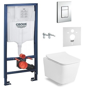 Фото Imprese Kubik c06810203 + Grohe 38772001