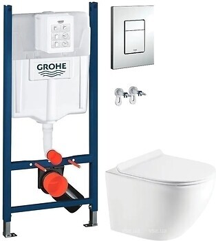 Фото Koller Round Tornado RN-0520-RQ3 + Grohe Rapid SL 38772001