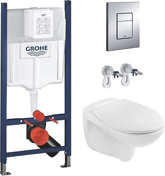 Фото Kroner Eifel WHI493436 + Grohe Rapid SL 38772001